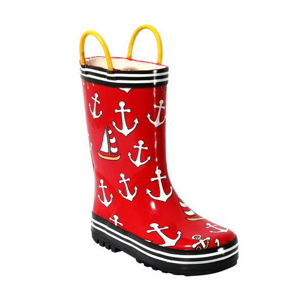 Rubber Boots With Print For Children