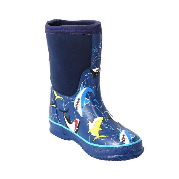 Boy's Printed Neoprene Boots