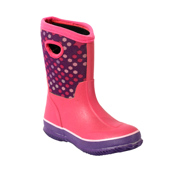 Girl's Neoprene Rubber Boots