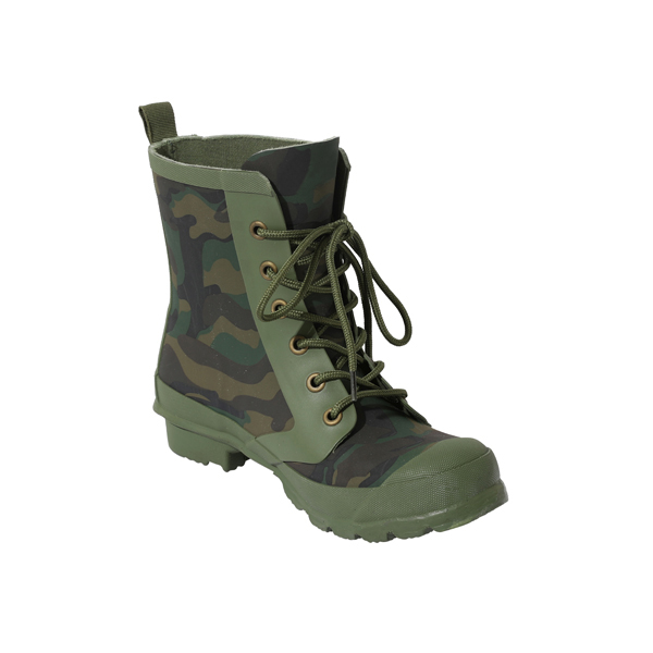 Women's Camo Print Rain Shoes