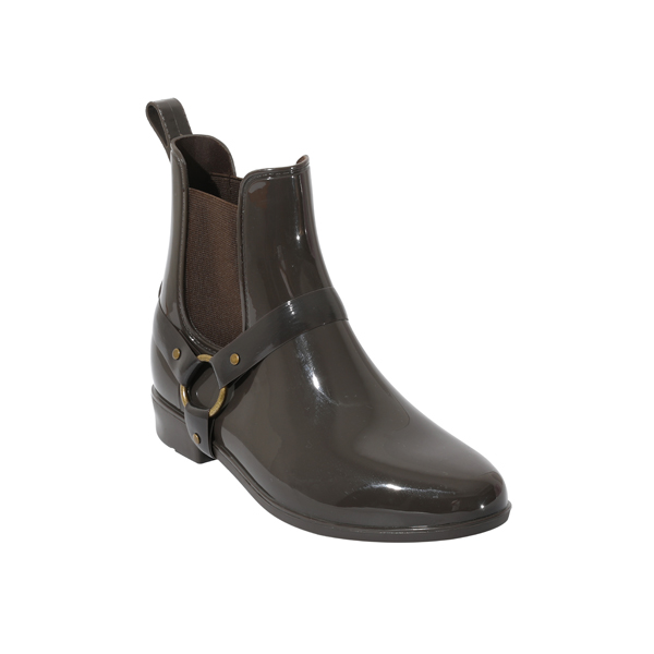 PVC Chelsea Boots For Women