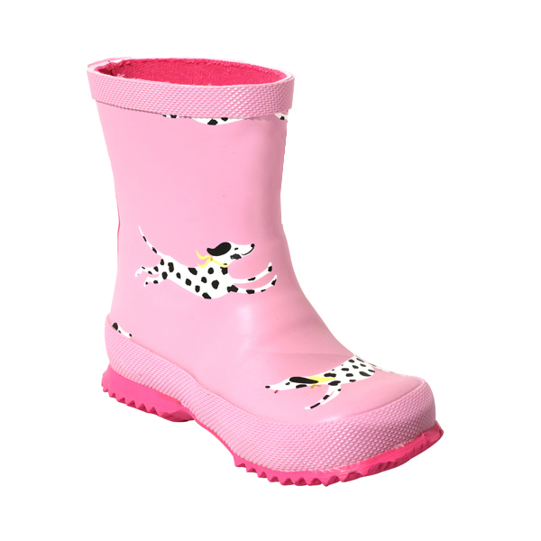 Printed Rubber Rainboot For Baby