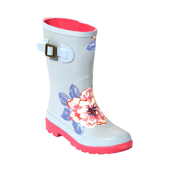 High Quality Girl's Rain Shoes With Print