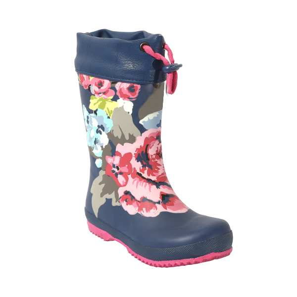 Warm Rubber Boot For Girls