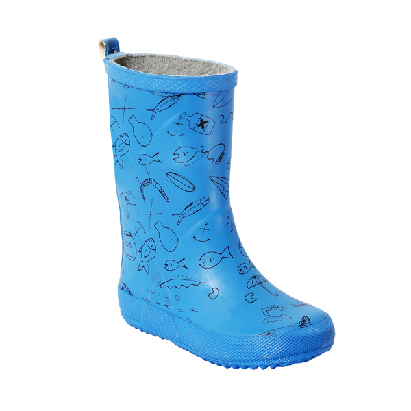 Boy's Rubber Rainboot in print