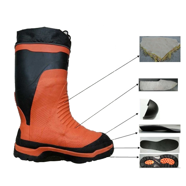 Logging Worker Rubber Boots For Men